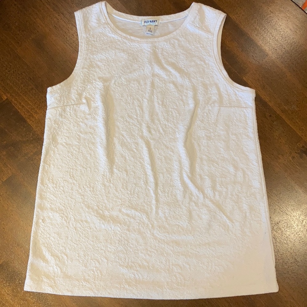 White tank top blouse